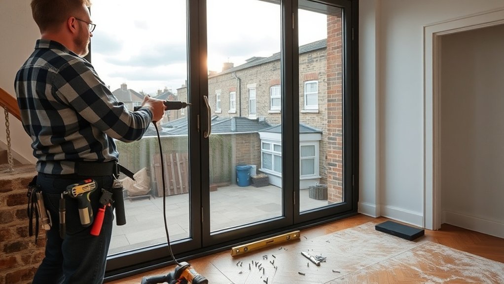 Aluminium Door Installation Leighton Buzzard