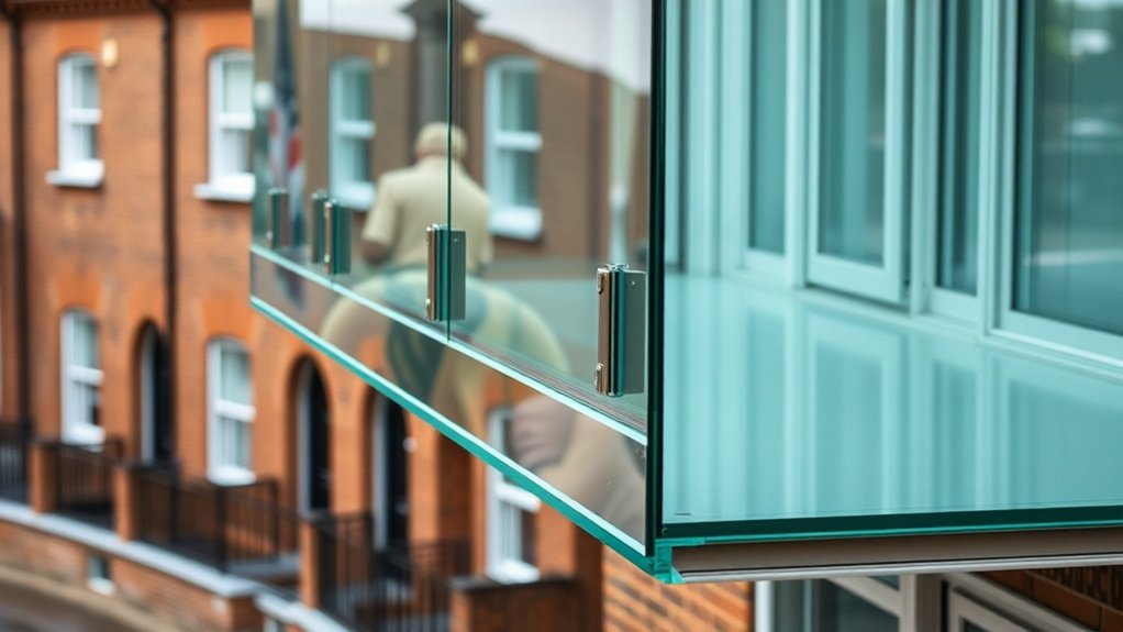 Glass Balcony Installation Leighton Buzzard