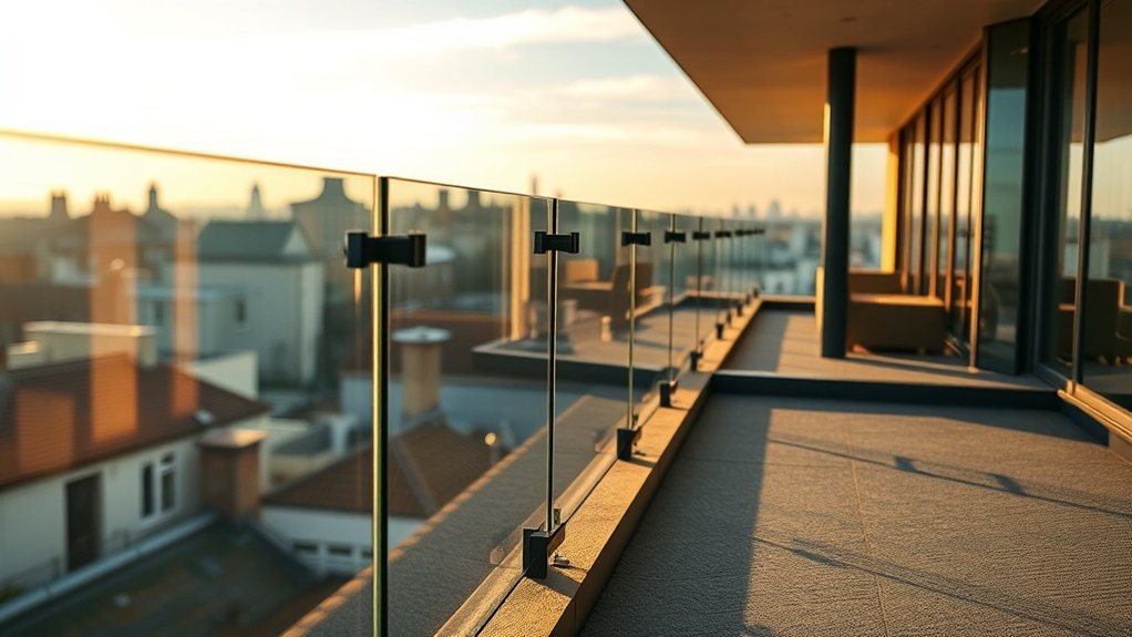 Terrace Glass Balustrades Leighton Buzzard